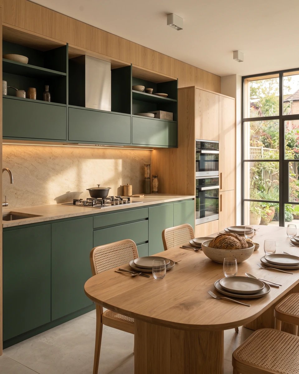 Calm kitchen renewal