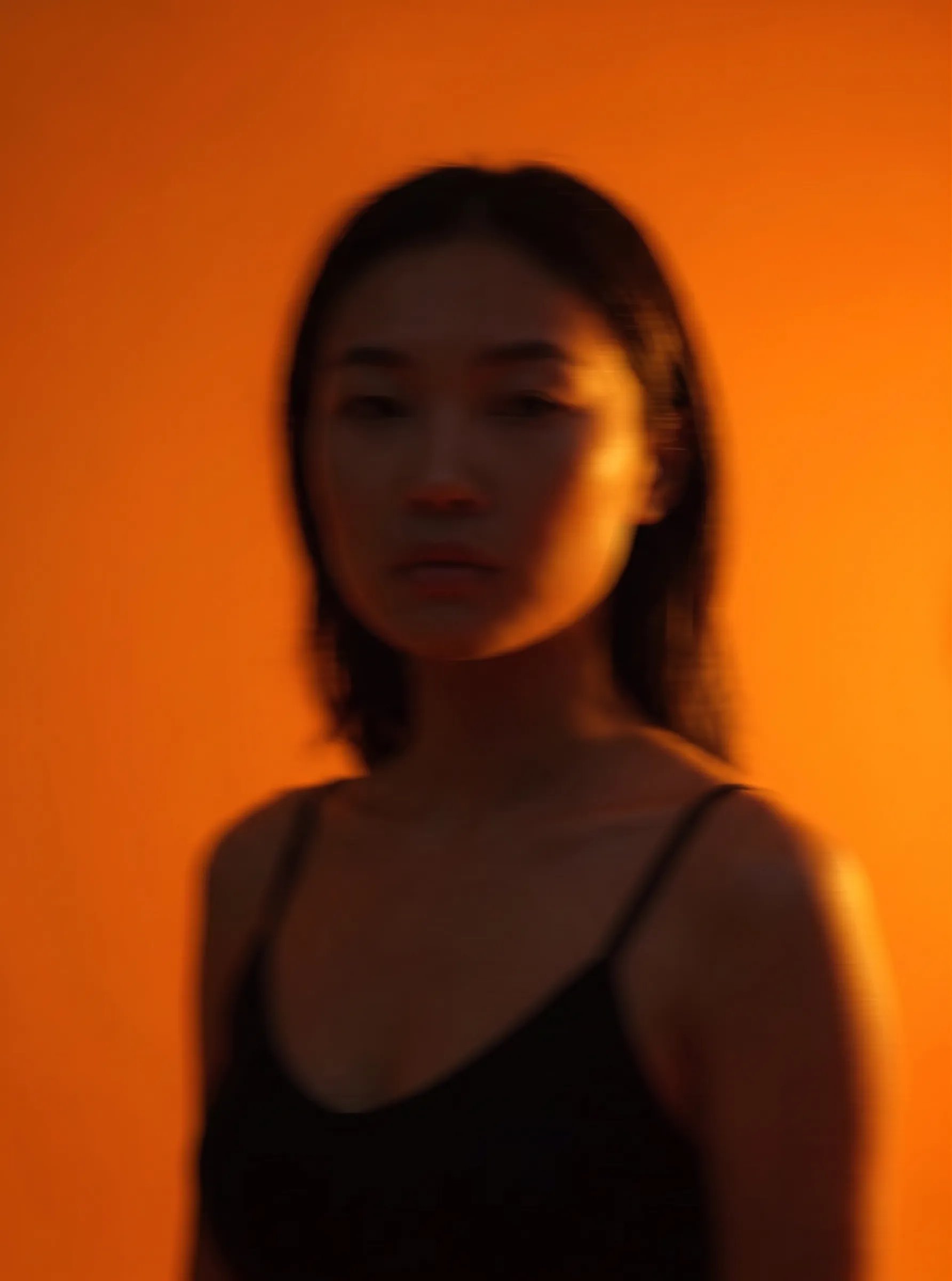 Portrait in warm light