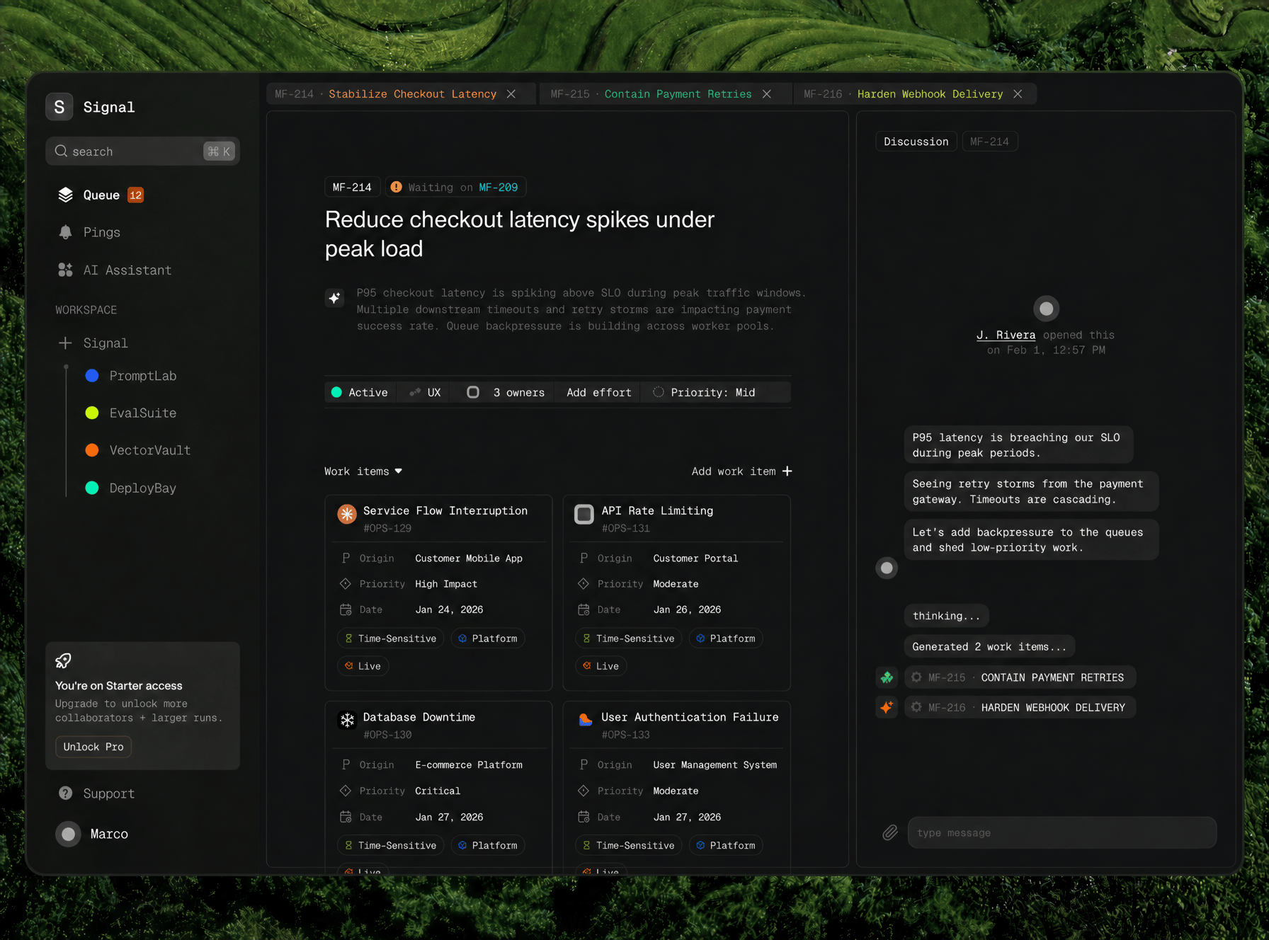 ops dashboard